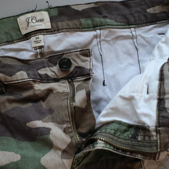 JCrew Camo Cargo Pants - Picture 2 of 6